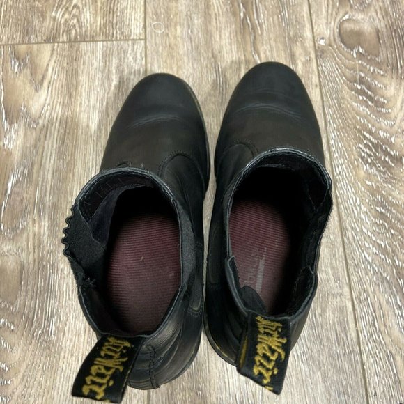 Dr Martens Rometty Black Chelsea Slip On Boots - Picture 6 of 9